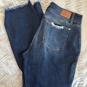 Judy Blue Distressed Blue Jeans